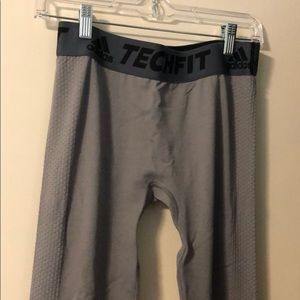 grey adidas leggings